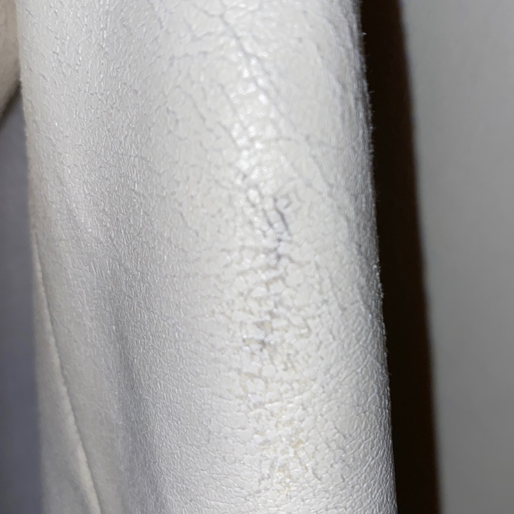 Bailey/44 Cream Polyurethane/Polyester Lined Shir… - image 6